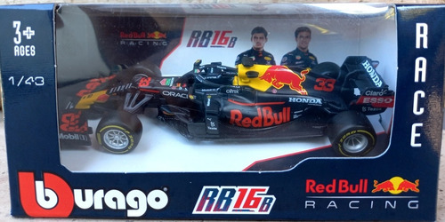 F1 Red Bull Rb16b 2021 Sergio Perez Y Max Verstappen ¡2pzas! (Usado)