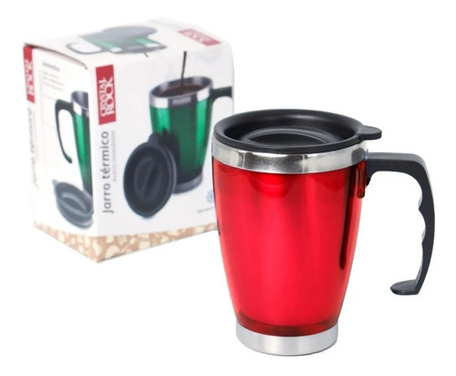 Vaso Termico Jarro Termo Acero Tapa Frio Calor 450ml Camping