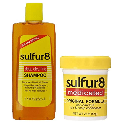 Sulfur8 Anti-dandruff Cabello Amp; Scalp Cuidado 4s5mn