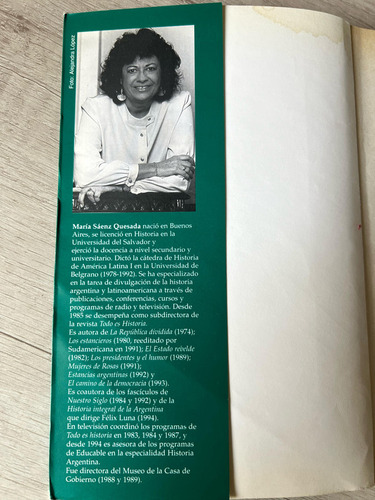 Mariquita Sanchez Vida Pol. Y Sentimental - M Saenz Quesada