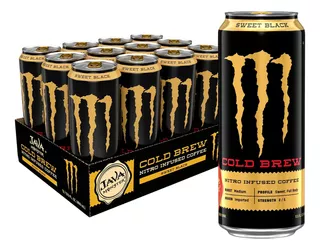 Monster Energy 12 Pz Nitro Cold Brew Sweet Back