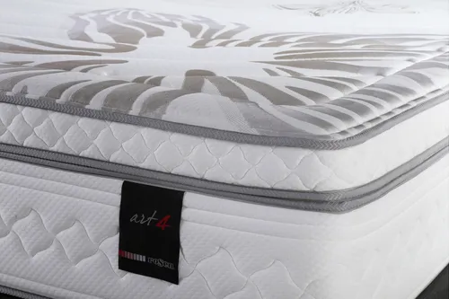 Cama Europea Art 4 2 Plazas + Respaldo Y Veladores Brera