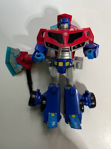 Optimus Prime Transformers Animated Electronico