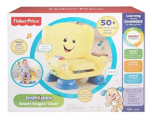 Silla Juega Y Aprende Smart Stages De Fisher Price En 55 Vrd