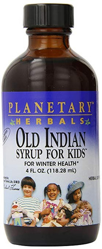 Jarabe India Planetary Herbals Viejo Para Los Niños, Para La