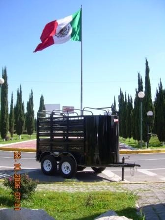 Remolque Maza Para Caballos 2 Jaula,ganadero,borrego