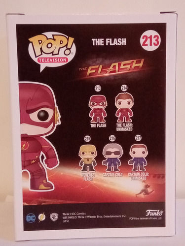 Funko Pop Flash #213 Dc Primera Edición Original Tv Series