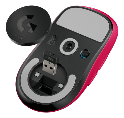 Imagen 3 de 4 de Outlet Mouse Logitech G Pro X Superlight Magenta
