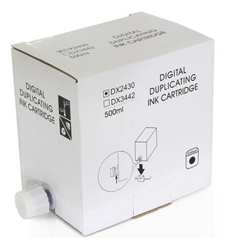 Tinta Compativel Copyprinter Duplicador Ricoh Dx2430 Dx2330 Tinta Copyprinter ( Preta )