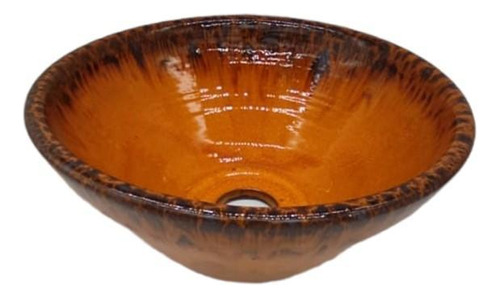 Cuba Ceramica Esmaltada Laranja Fogo
