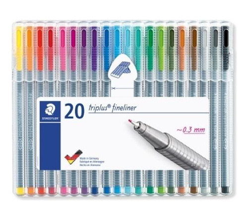Fineliner Triplus Box X 20