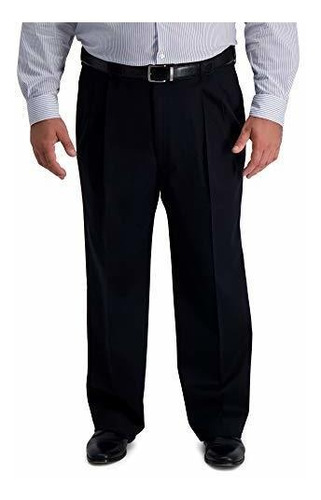 Haggar B & T - Pantalón Para Hombre Con Cintura Ampliable, C