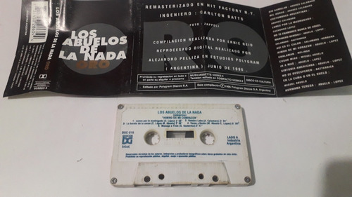 Los Abuelos De La Nada Oro, Cassette Original 1996