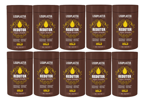 10 Otox Capilar Organic 1kg Argan Oil Acido Hialuronico