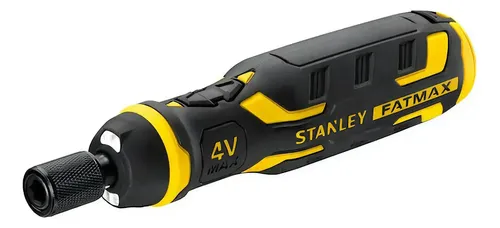 Chave de fenda ergonômica sem fio Stanley Fatmax 4v cor preto
