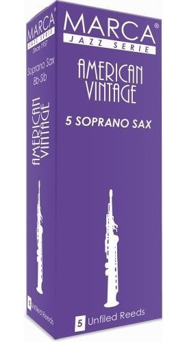 Caña Para Saxofón Soprano Nota Bb Marca Reeds Av320