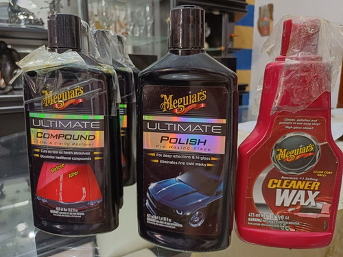 Productos Meguiars Compound , Ultimate Polish , Cleaner Wax
