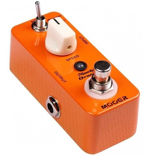 Imagen 2 de 7 de Pedal De Efecto Mooer Ninety Orange Phaser Analógico