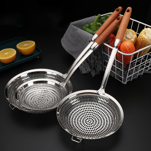 Skimmer Cuchara Ranurada Cocina Colador Cuchara Grande