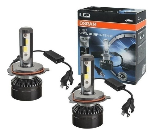 Bombillos Led Osram Kit H4 12v/24v 6000k 25/25w X2 