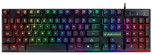 Teclado Gaming Jertech Major K348 Retroiluminado Usb 