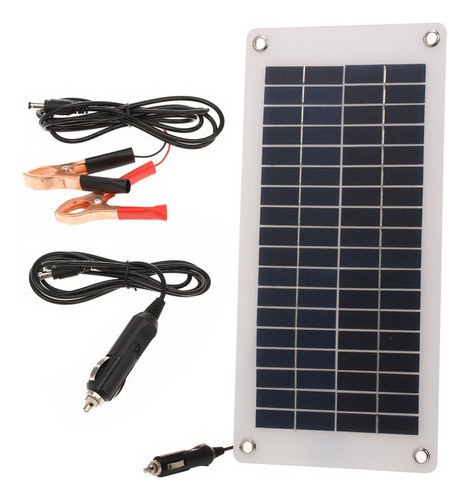 Cargador Solar De Batería De Coche De 8 5 W/12 V Con Cigar Q