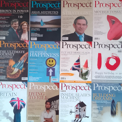 Revista Prospect 28 Números Politica Reino Unido 2003 A 2006