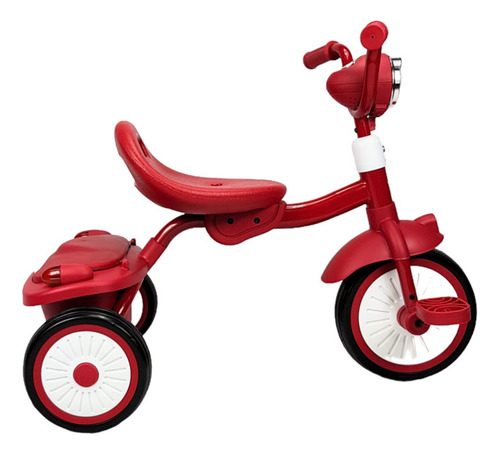 Triciclo Para Niños Plegable Con Luz Y Sonido De 2 A 4 Años