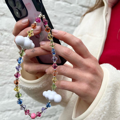 Kkbead Niche Mobile Phone Chain I Summer Color Mobile Phone