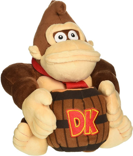 Nintendo Donkey Kong Barril Peluche Little Buddy Original