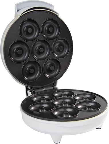 Máquina Para Mini Donas Cucinapro, Antiadherente, Hasta 7 Color Blanco