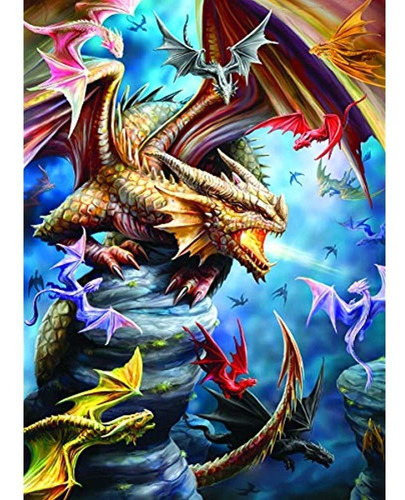 Eurographics Dragon Clan De Anne Stokes Rompecabezas De 1000