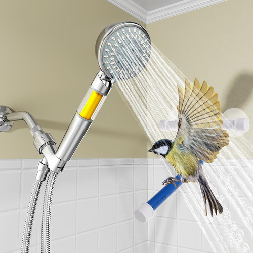 Perca De Baño Para Distro De Bird Perra De Diro De Parrot Pi