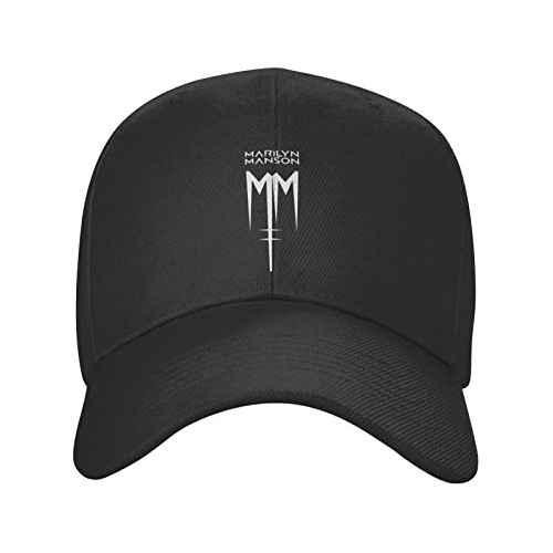 Gorra De Béisbol Con Visera Curva Marilyn Manson