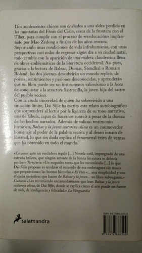 Balzac Y La Joven Costurera China - Dai Sijie - Salamandra (Usado)