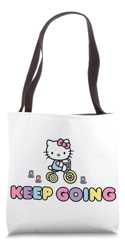 Hello Kitty Sigue Adelante Bolsa De Tela