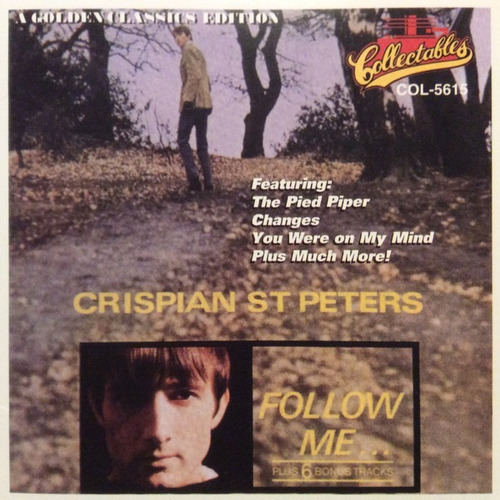 Crispian St. Peters Follow Me...  Cd Made In Usa