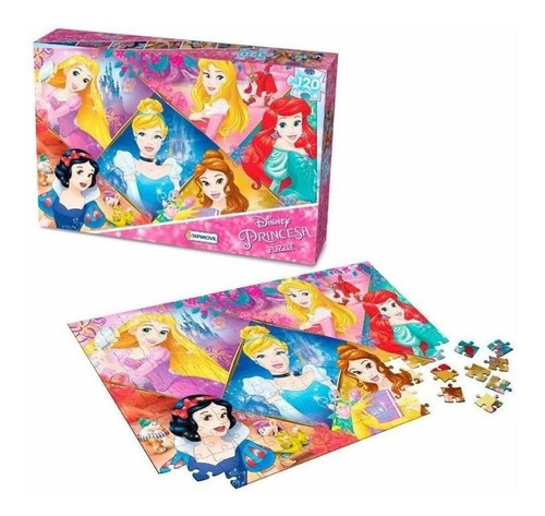 Puzzle Princesas X 120 Piezas. Tapimovil Casa Superbland