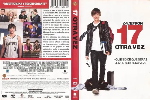 17 Otra Vez Dvd Zac Efron Matthew Perry 17 Again (Usado)