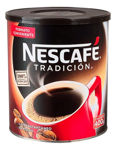 Café Nescafé® Tradición Tarro 400g Pack X2