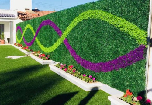 Imagen 2 de 6 de Follaje Artificial Jardines Verticales Arrayan Naranja