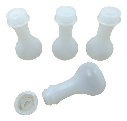 Promoção 100 Botija Trasparente 5ml P/óleo Unção Vazio Ataca