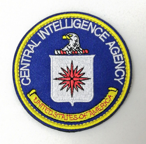 Parche Militar, Tela Con Velcro, Central Intelligence Agency