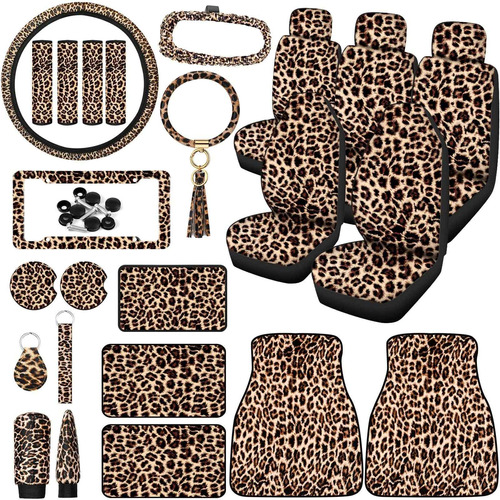 Juego Completo De 26 Piezas Con Estampado De Leopardo Para C