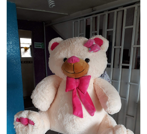 Osa Grande 1 Metro Peluche+perfumado +moño Regalo 