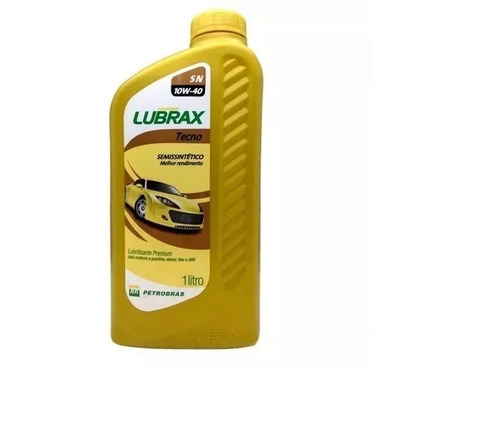 Imagem 2 de 3 de Kit 4 Lubrax Tecno 10w40 Semi-sintético