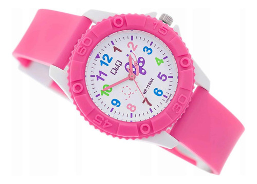 Reloj Q&q Analogo Mujer Vq96j025y