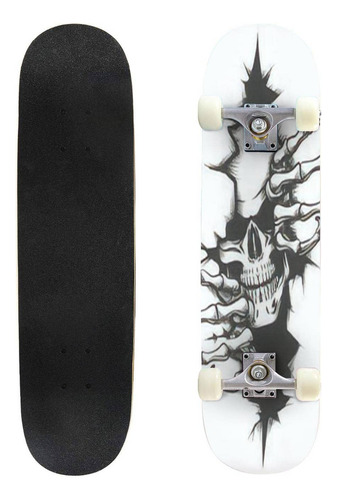 Skateboard 31 X 8  Doble Deformacion Para Deporte Calle