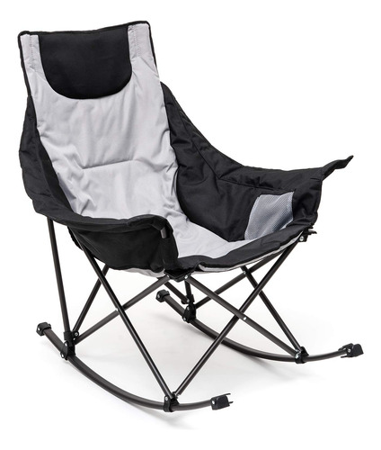 Sunnyfeel Silla Mecedora De Camping, Reclinable Acolchada De