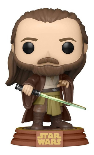 Boneco Funko Pop Quin-gon Jinn 422 Star Wars Especial Edição